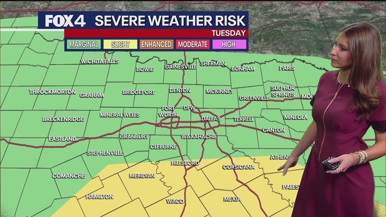 Dallas weather: May 4 morning forecast