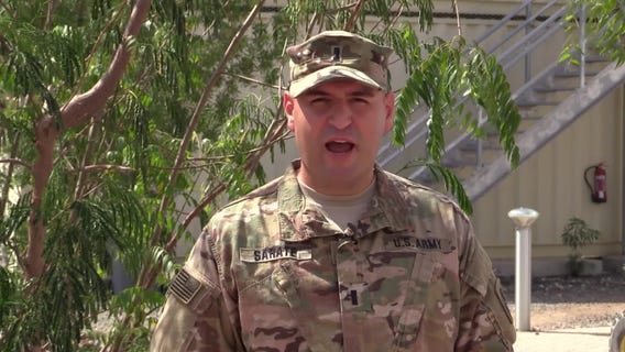 Army 1st Lt. Rudolph Sarate of Melbourne