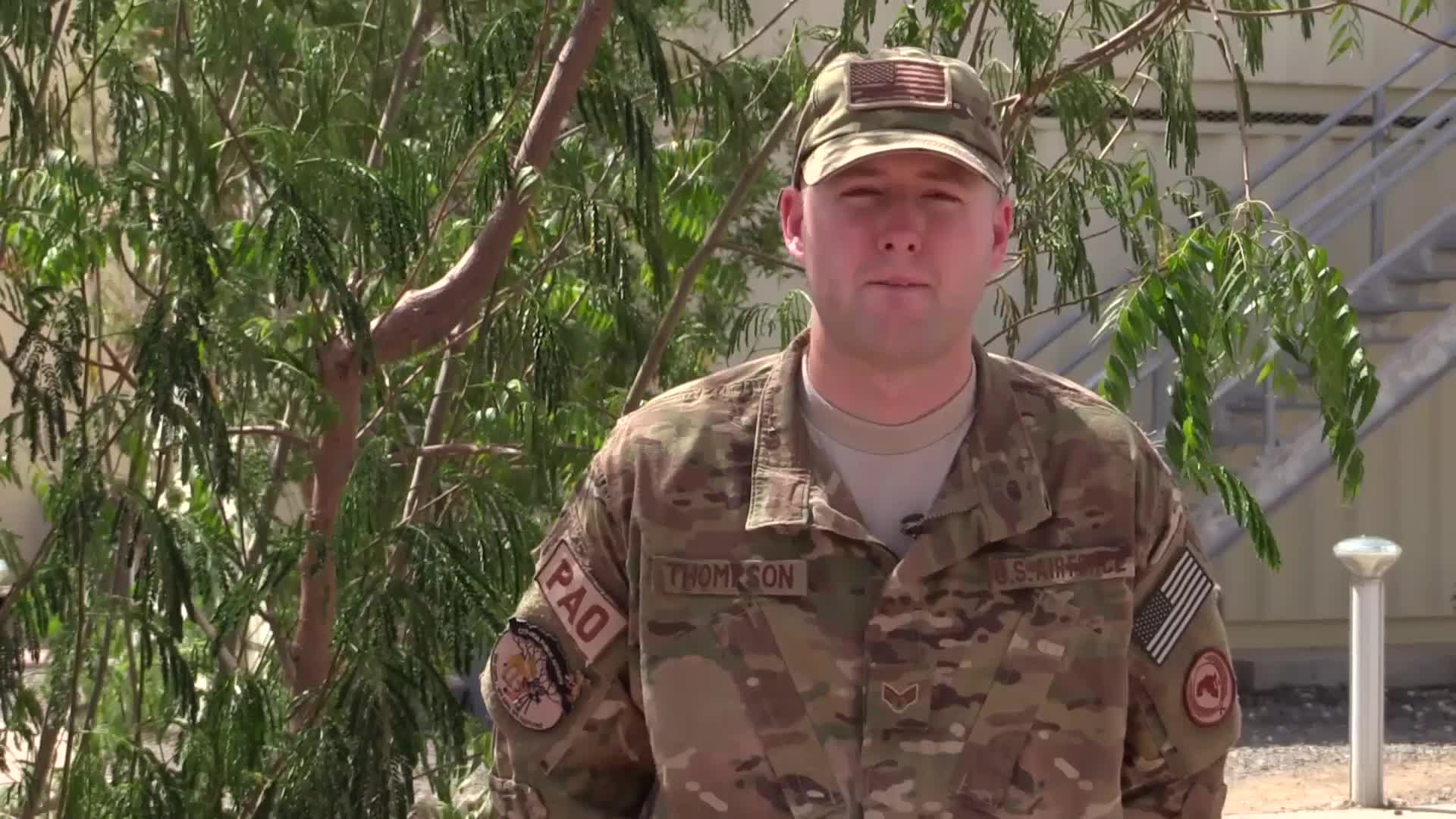 Senior Airman Peter Thompson of Orlando