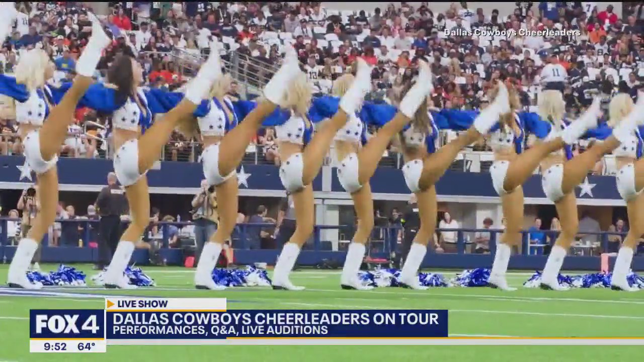 Dallas Cowboys Cheerleaders going on tour