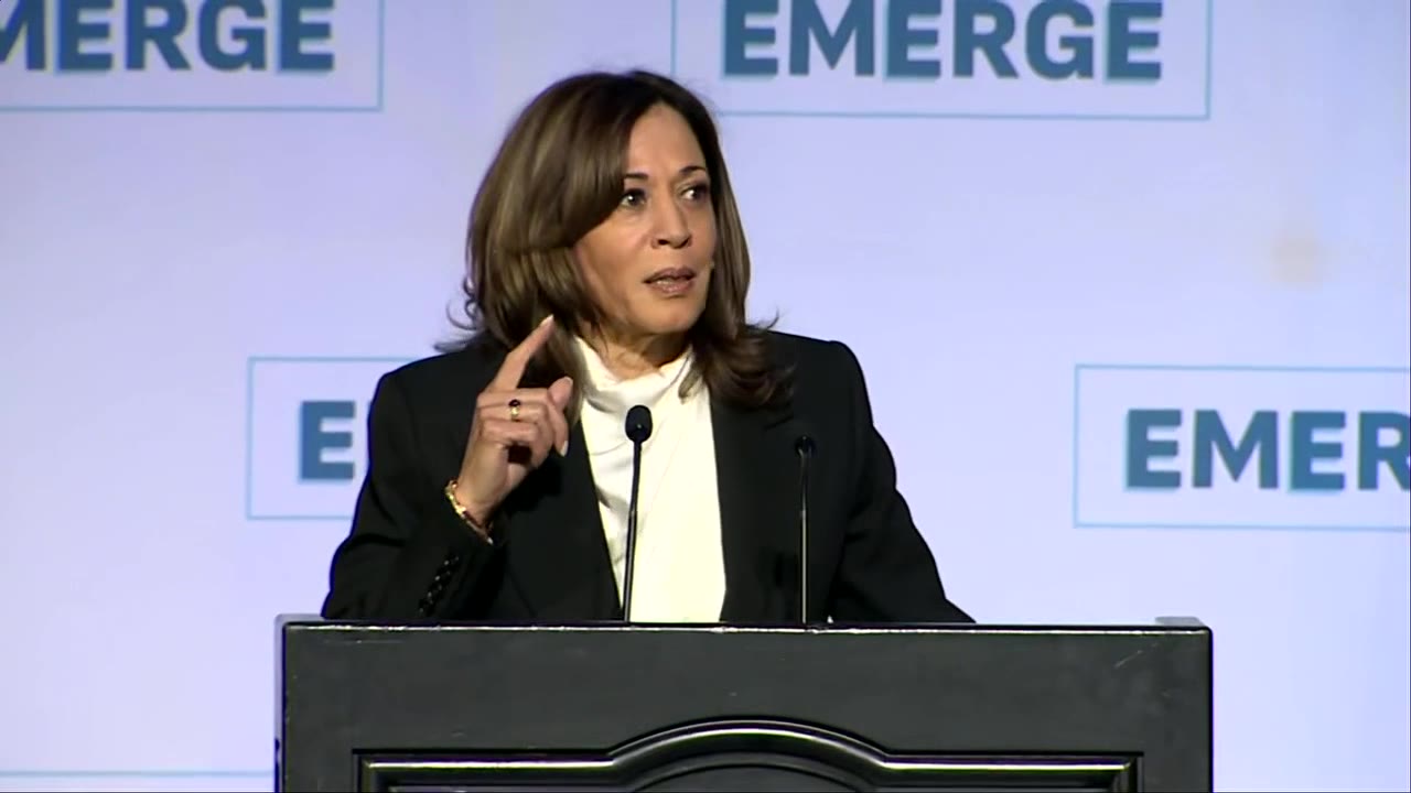 Kamala Harris attacks Trump's first 100 days: FULL