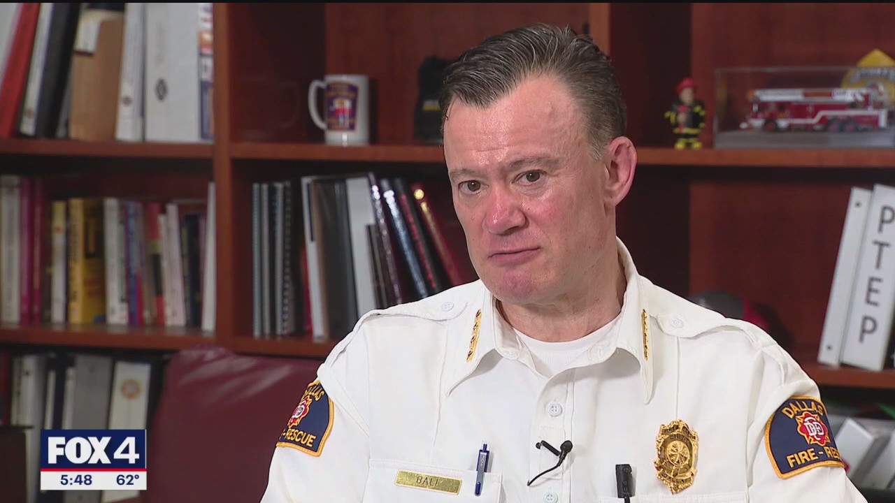 Dallas fire and police chiefs officially swearing in