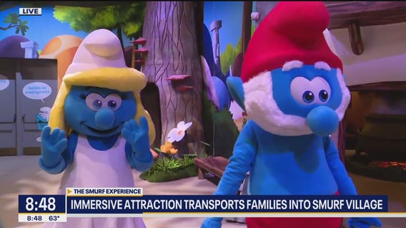 Immersive Smurf Village experience comes to Arlington