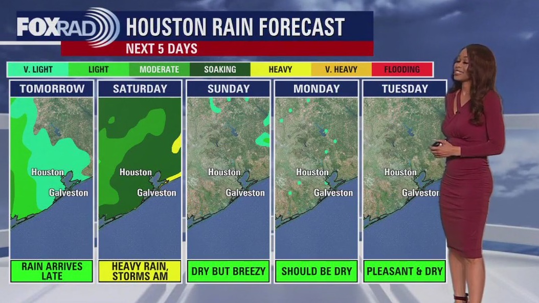 Houston weather: More rain on the way this weekend