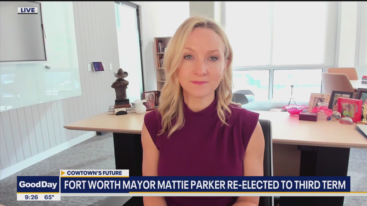 Fort Worth mayor Mattie Parker re-elected for 3rd term
