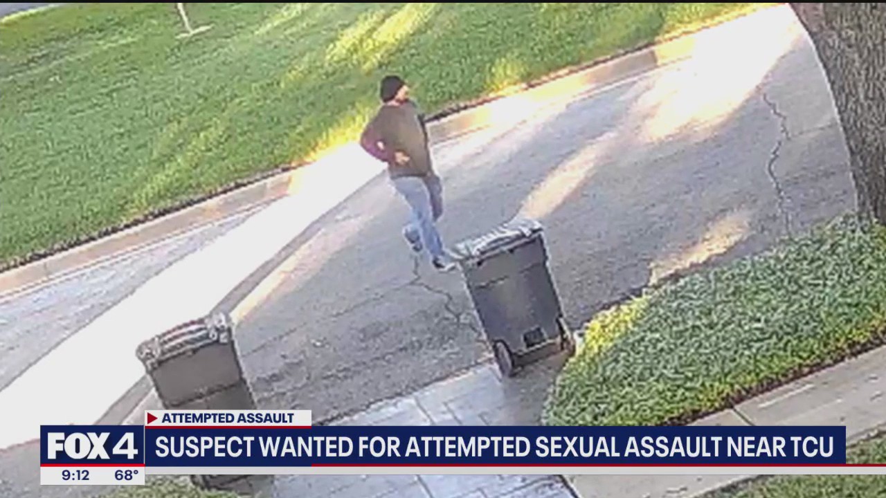 Search for attempted assault suspect of TCU student