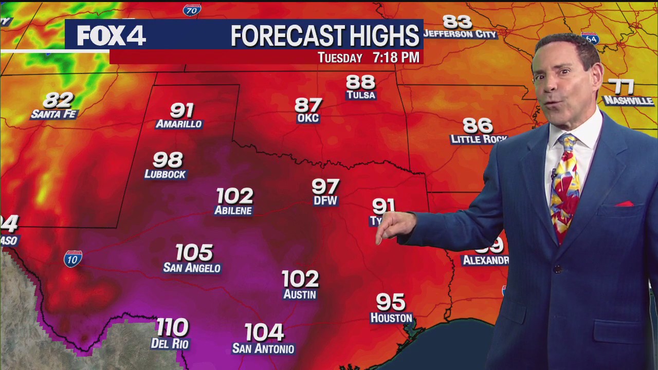 Dallas weather: May 13 morning forecast