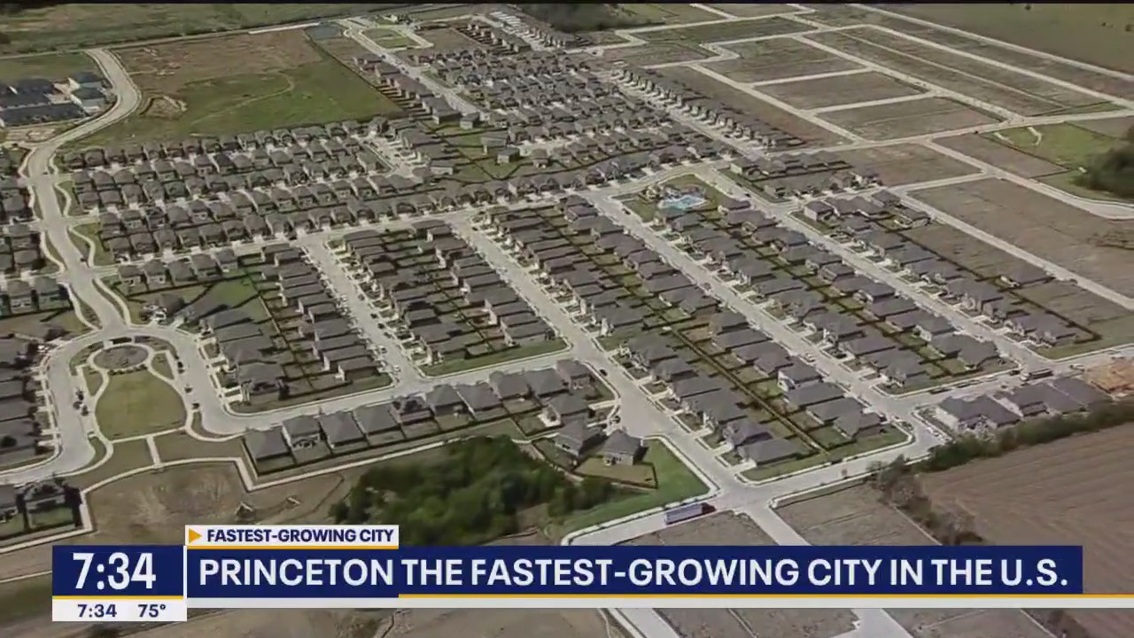 Princeton named fastest growing city in the U.S.
