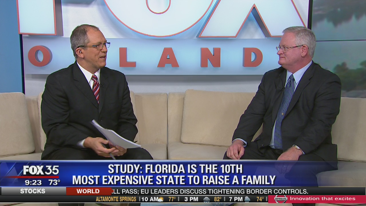 Florida 10th Most Expensive State to Raise a Family