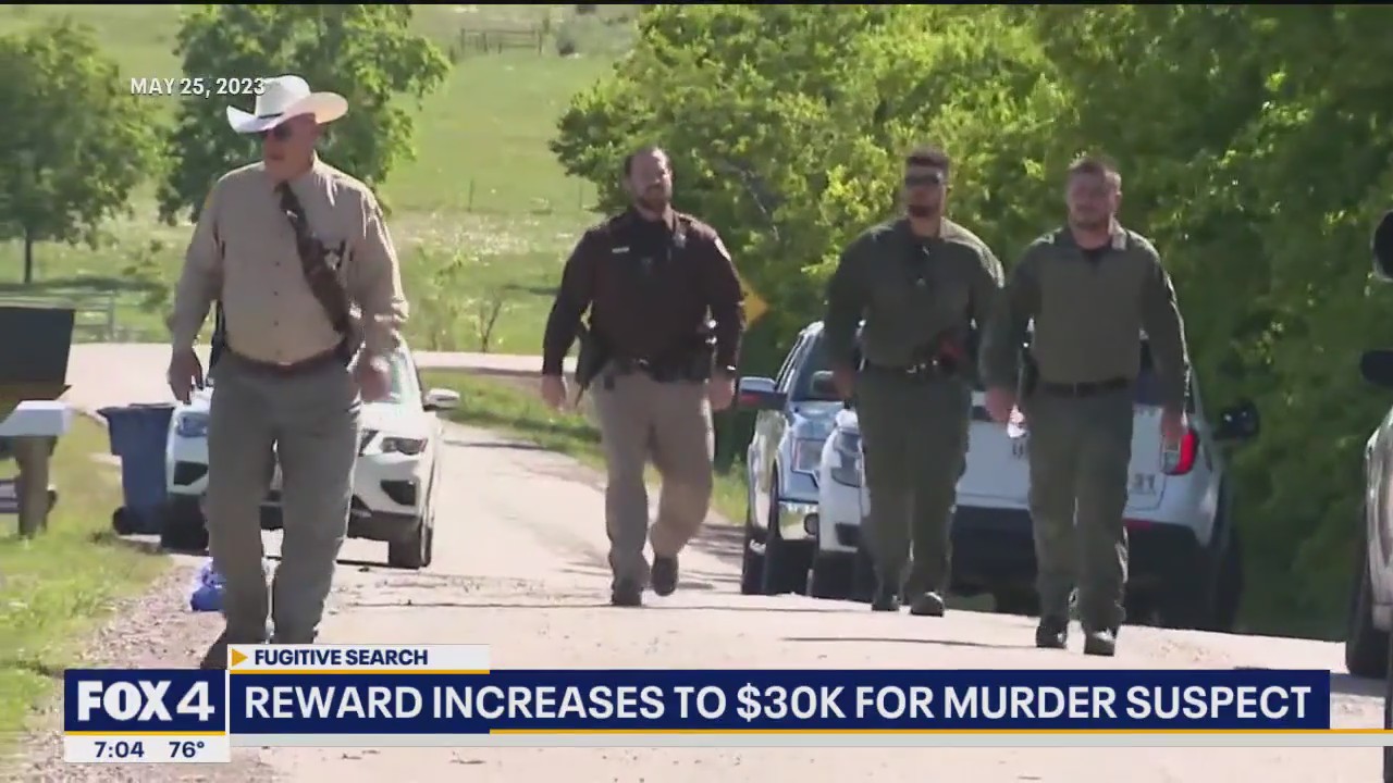 Reward increases to $30k for murder suspect