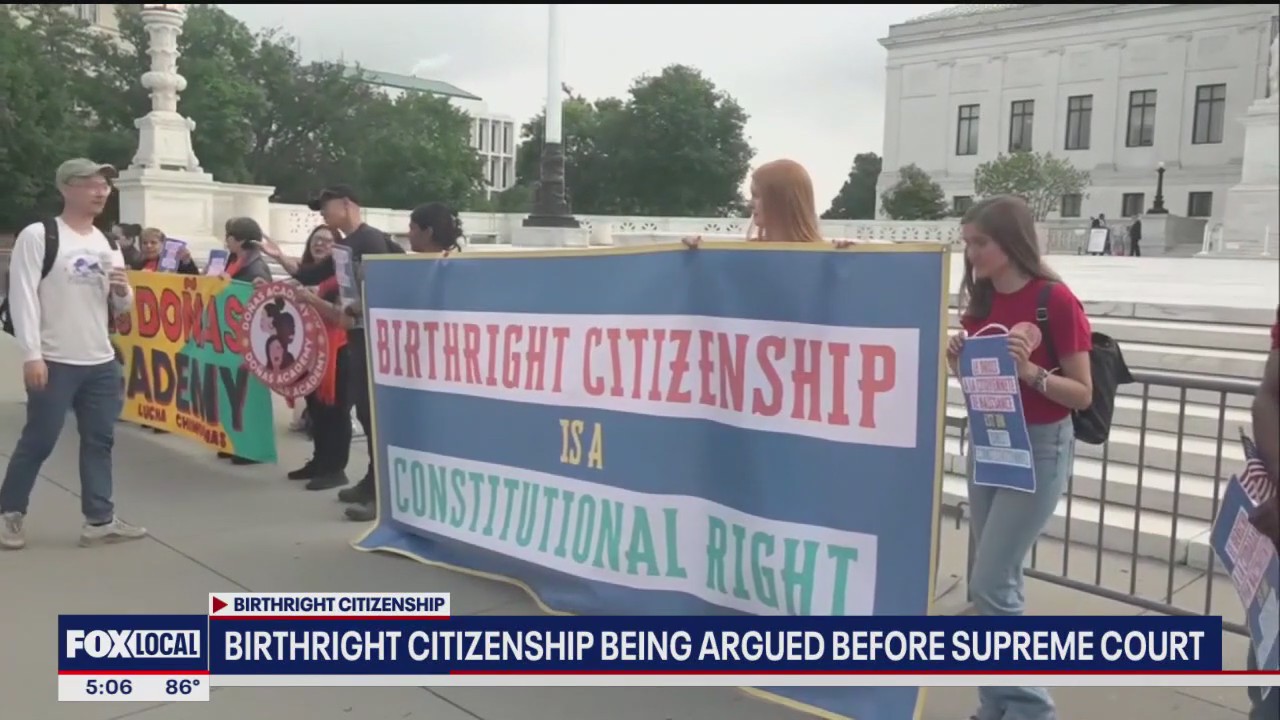 Birthright citizenship argued before Supreme Court