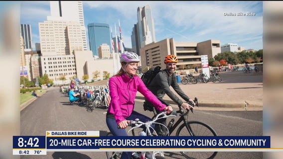 'Dallas Bike Ride' through Dallas this weekend
