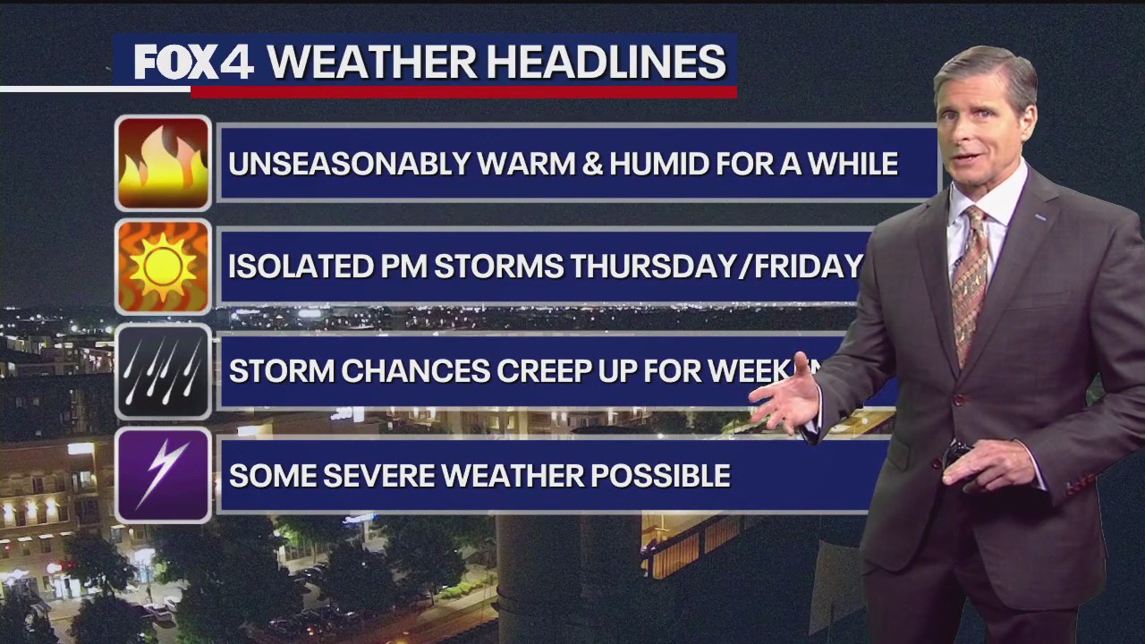 Dallas weather: May 14 overnight forecast