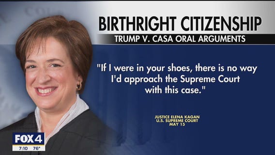 Supreme Court arguments on birthright citizenship