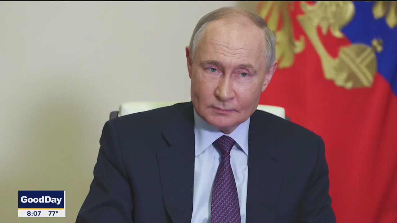 Russia's president doesn't show up to peace meeting