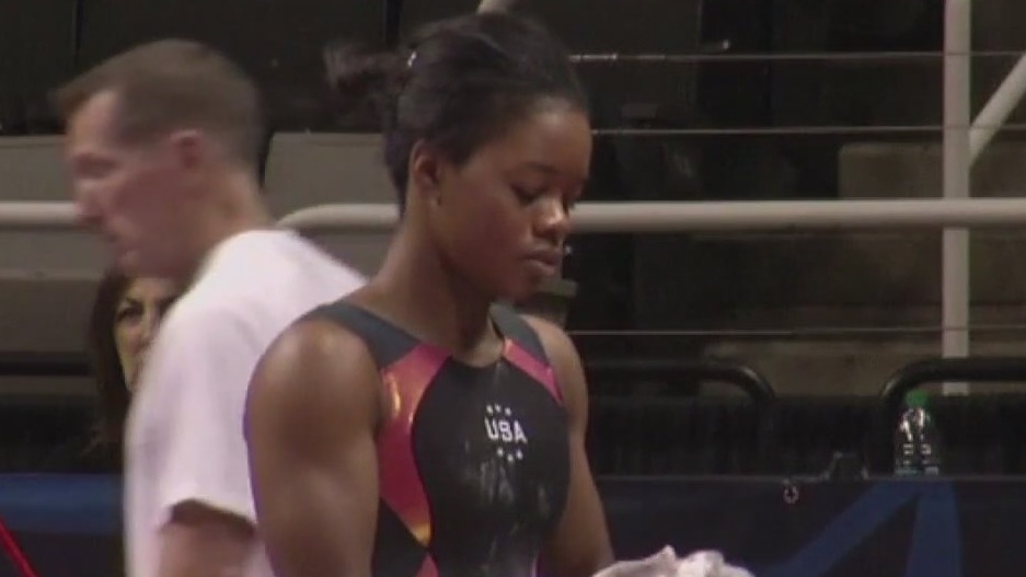 Gabby Douglas returning to the mat