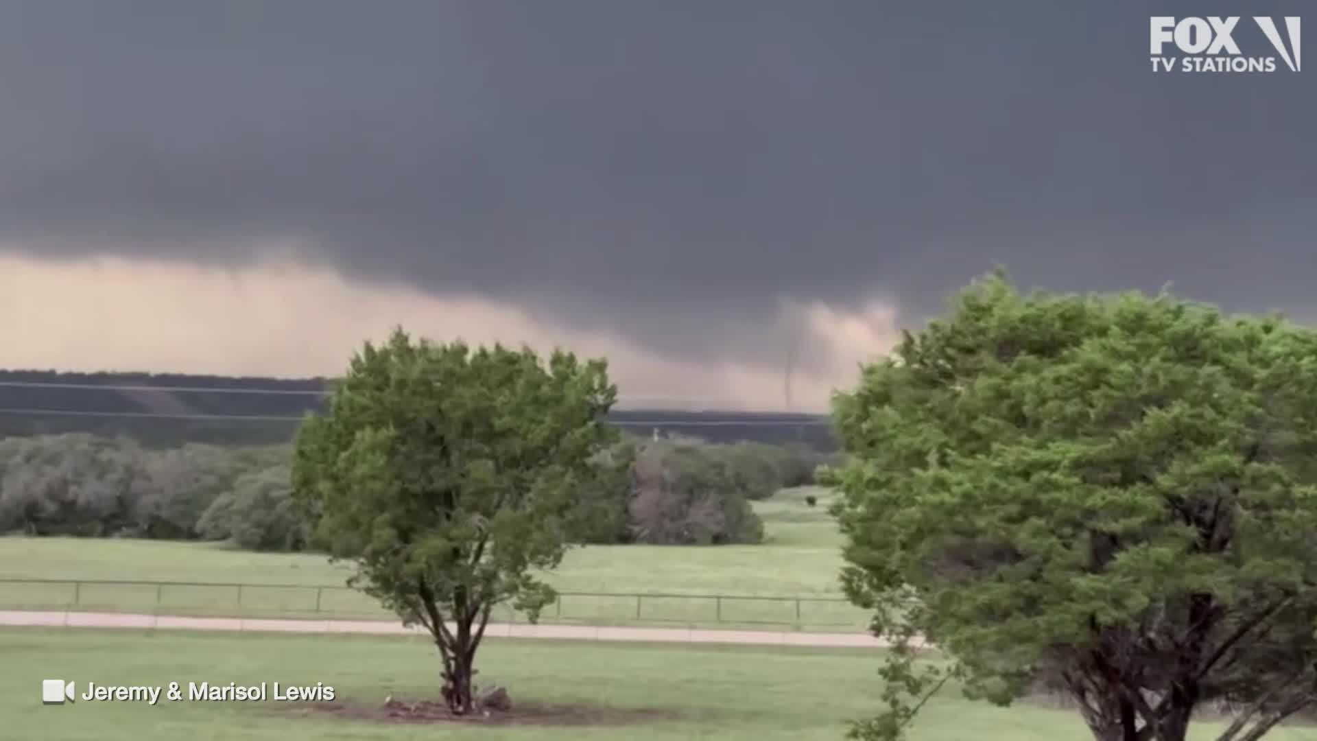 Santo funnel clouds