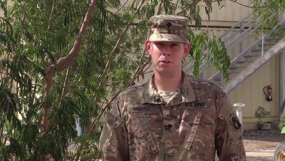 Spc. Erik Randall of Ovedo