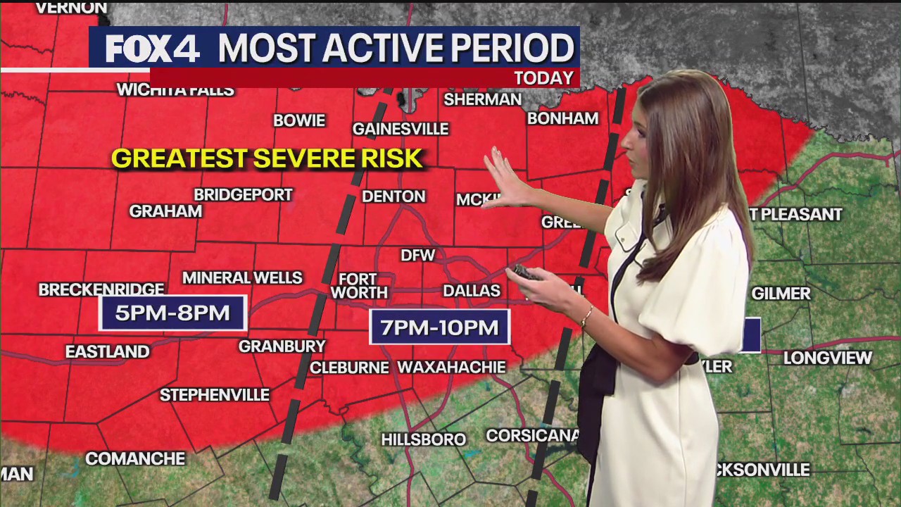 Dallas weather: Your May 18 morning forecast