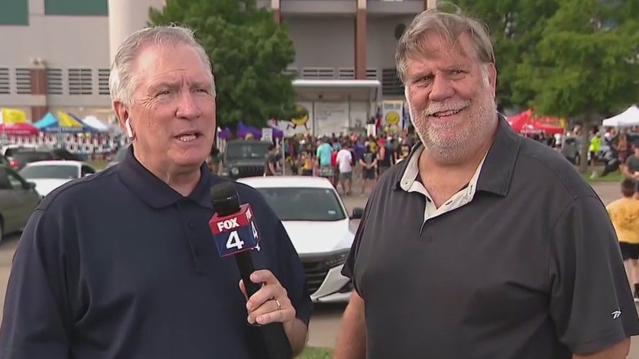 Mike Doocy, George Dunham at Honor Connor Run