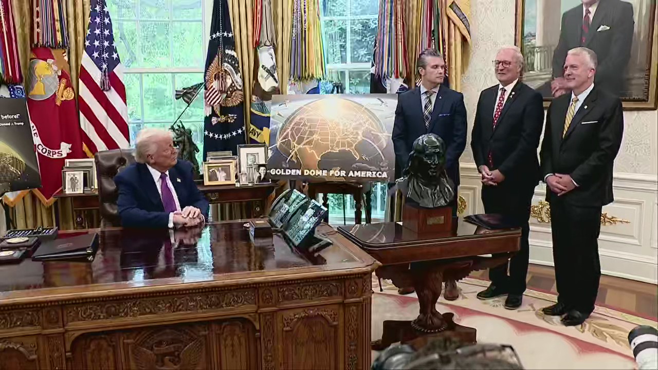 Pres. Trump announces 'Golden Dome' missile defense