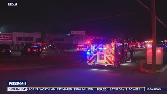 Fire at Montgomery Co. storage facility