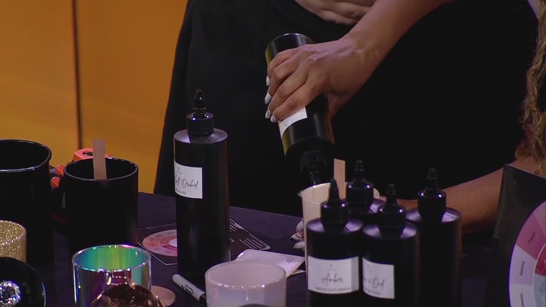 Galentine's Day idea: B. Elevated Candle Bar