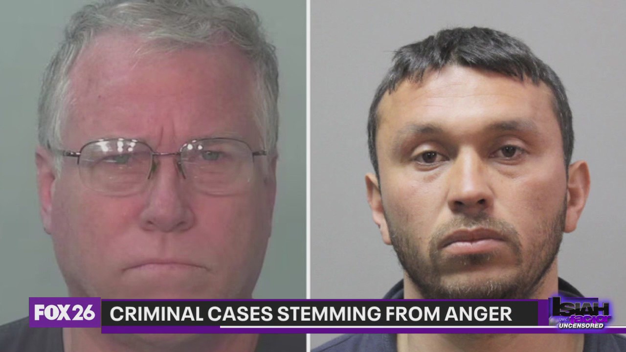 Criminal cases stemming from anger
