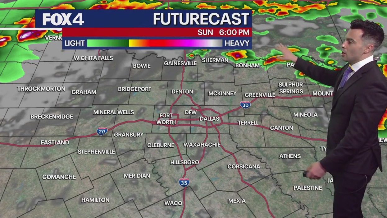 Dallas weather Tracking storm threat for Memorial Day FOX 4