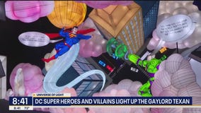 Incredible superhero-themed exhibit at Gaylord Texas
