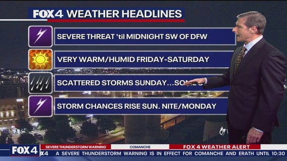 Dallas weather: May 22 overnight forecast