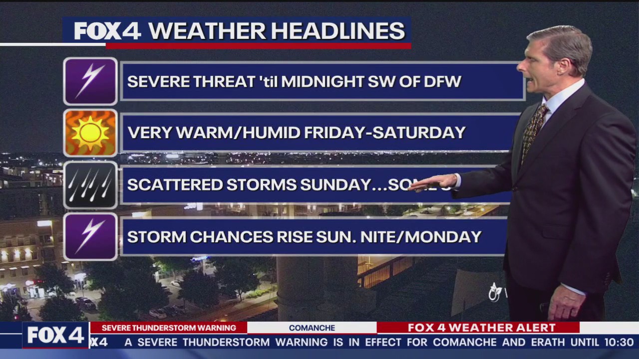 Dallas weather: May 22 overnight forecast