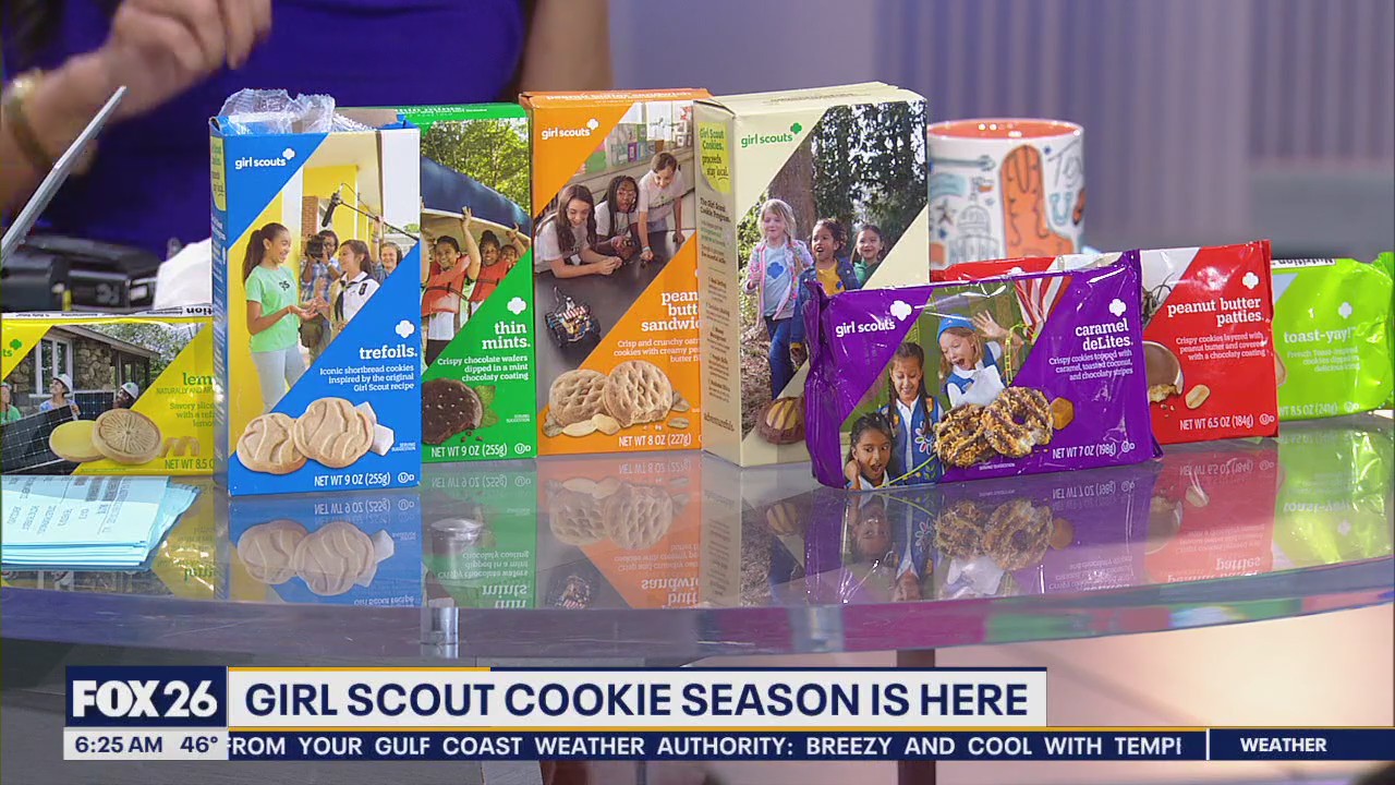 Girl Scout cookie season is here
