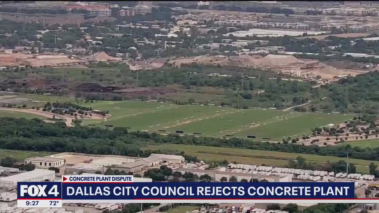 City Council voted down approval of concrete plant