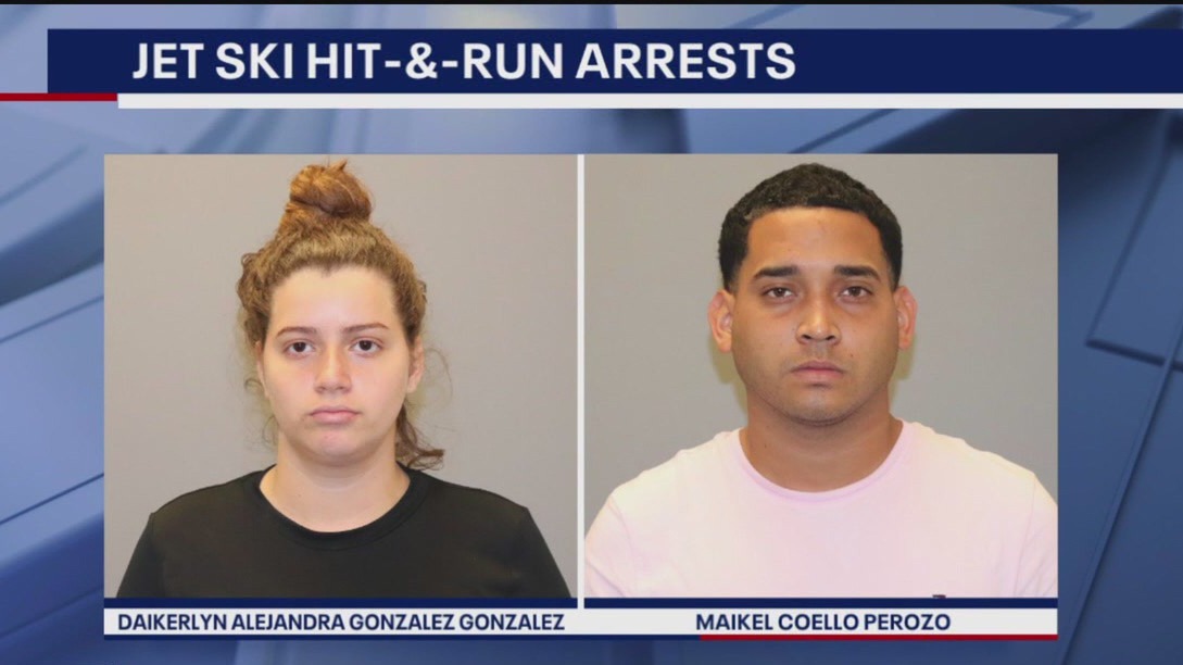 2 arrested in Grapevine Lake fatal jet ski crash hit-and-run