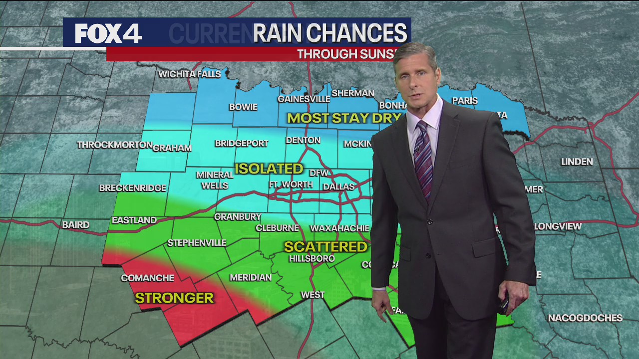 Dallas weather: May 28 evening forecast