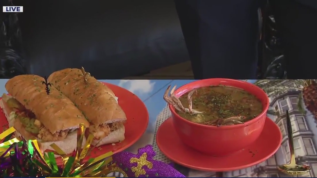 Fat Tuesday at Orange Lee's Poboys & wings