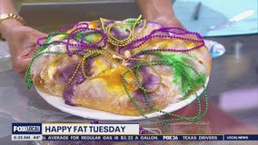 King cake for Fat Tuesday