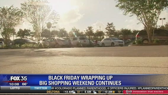 Black Friday wrapping up