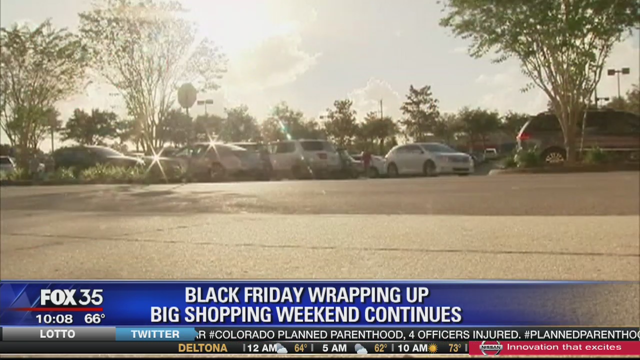 Black Friday wrapping up