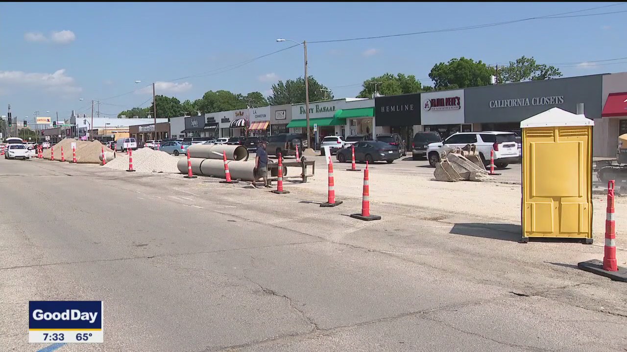 Construction hurting businesses in University Park
