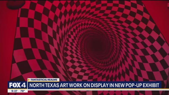 Colorful pop-up exhibit at Meow Wolf by NTX art students