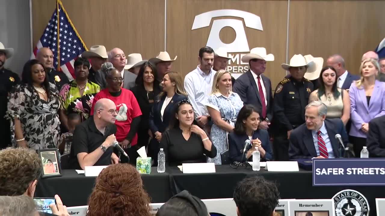 Gov. Abbott signs bail reform bills: FULL