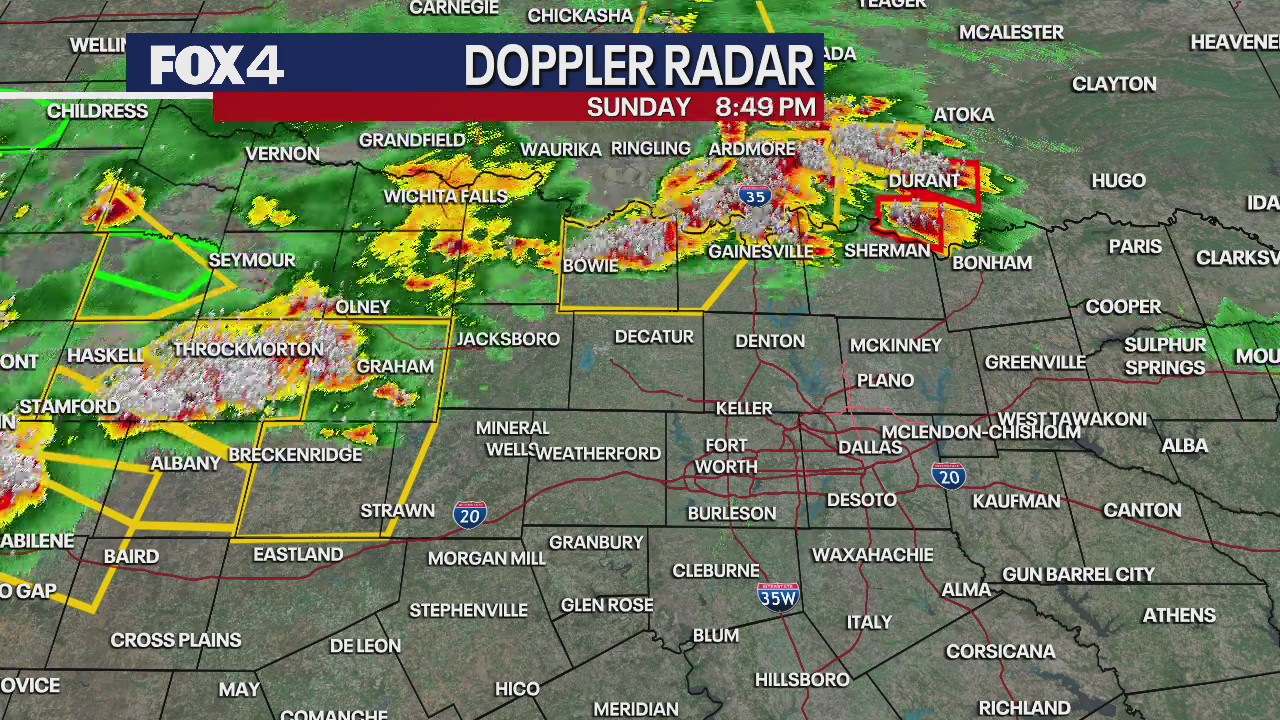 Dallas weather: Storms move into North Texas | FOX 4 Dallas-Fort Worth