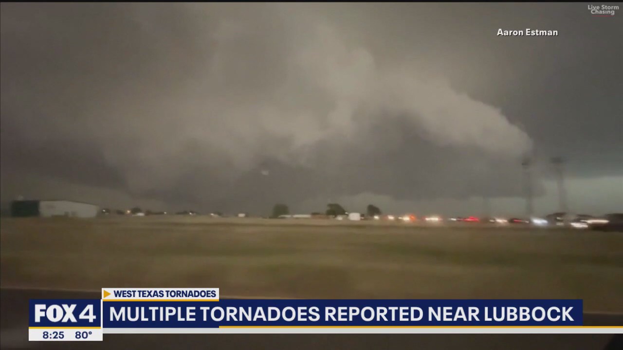 Multiple tornadoes reported near Lubbock