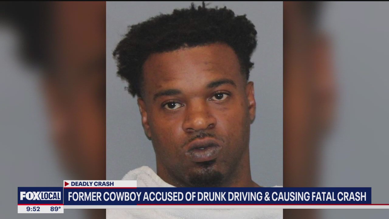 Former Cowboy charged with DWI in fatal crash | FOX 4 Dallas-Fort Worth