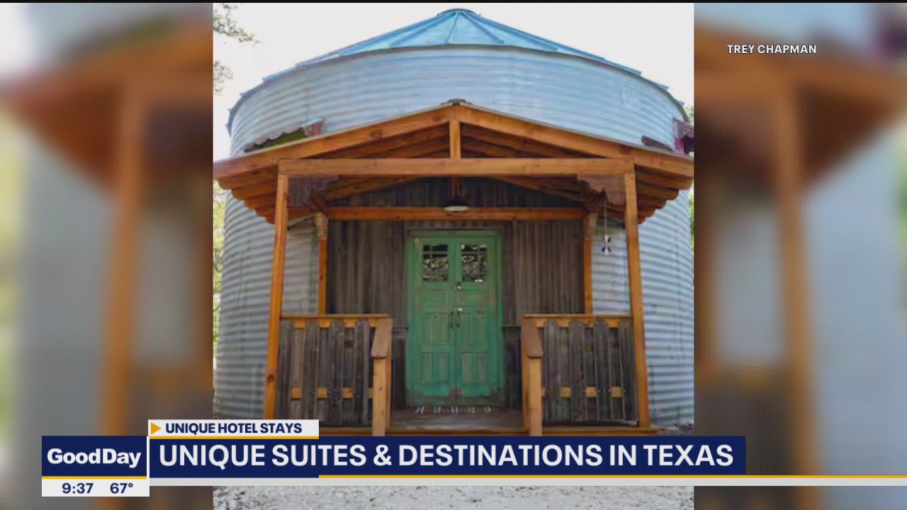 Check out these unique places to stay in Texas