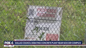 City of Dallas debate concrete plant approval