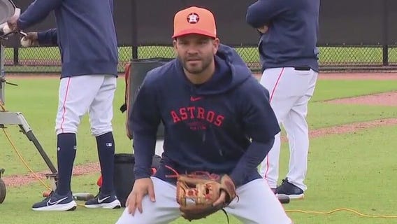 Astros first full squad workout of spring training