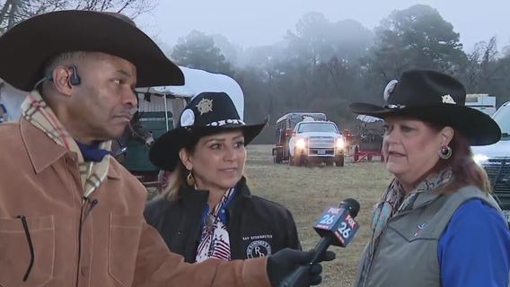 Sam Houston Trail Ride on way to Houston